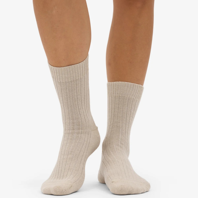 Colorful Standard | Recycled Merino Wool Sock | Ivory White