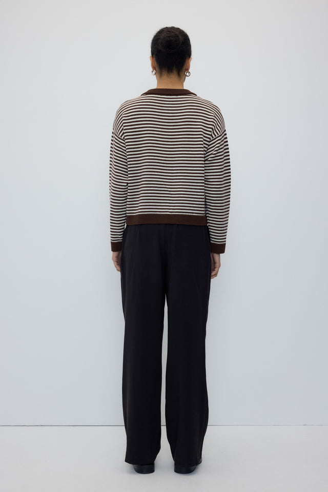 Rita Row | LYNN Cardigan | Stripe