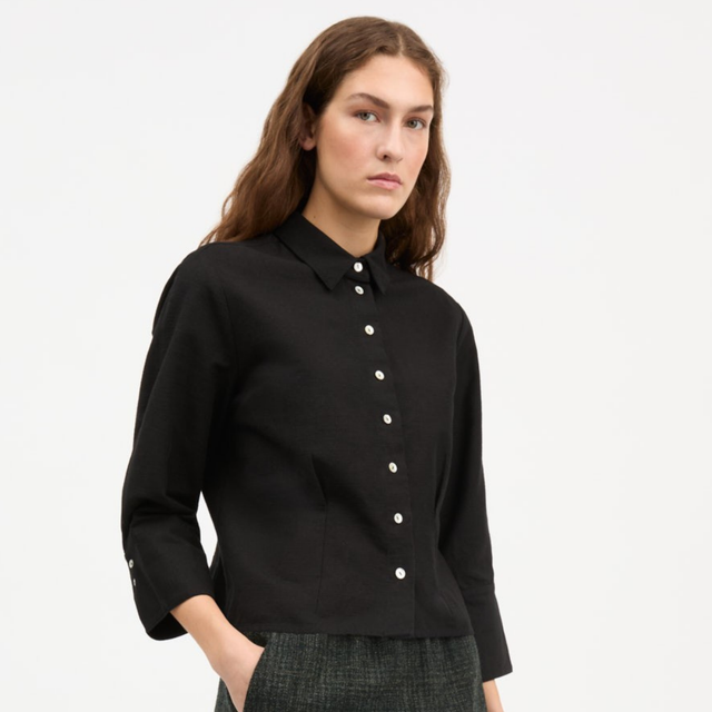Skall Studio | FLAIR Shirt | Black