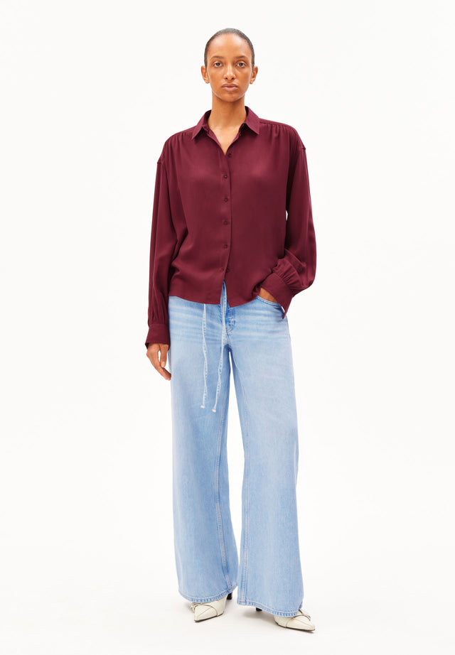 Armedangels | EFINARAA Blouse | Velvet Red