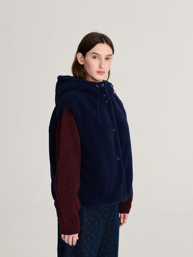 Bobo Choses | Reversible Vest | Navy