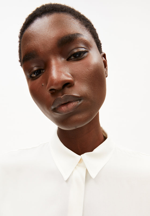Armedangels | LARISAANA Long Sleeve Blouse | Off White