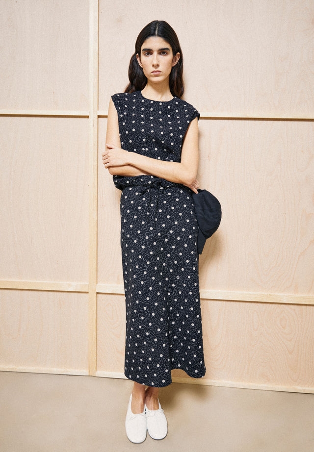 Armedangels | LENOVAA Satin Slip-Skirt | Dot