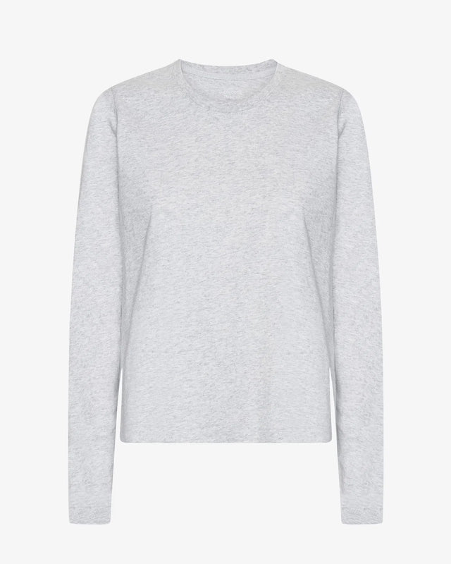 Colorful Standard | Organic Long Sleeved T-Shirt | Snow Melange