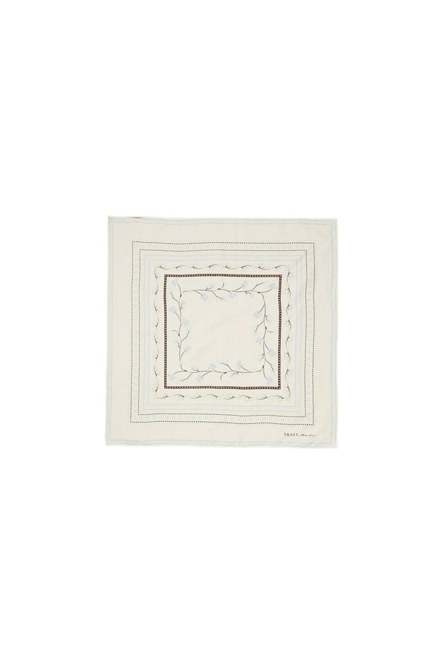 Skall | Floral Scarf | Off White