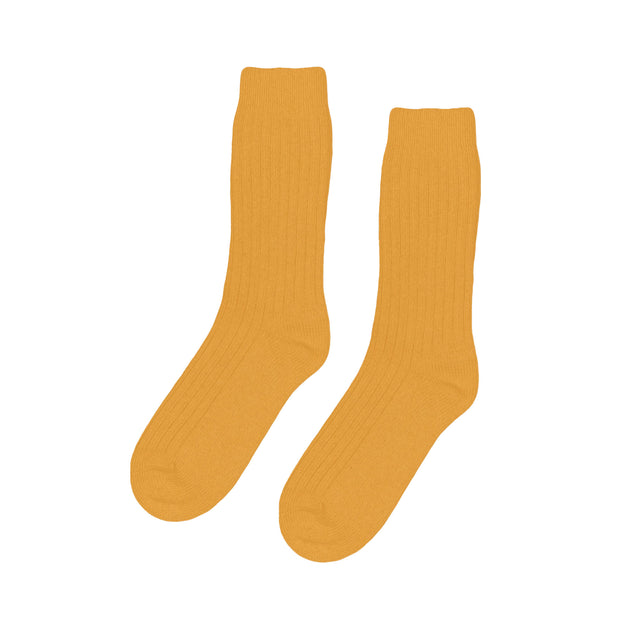 Colorful Standard | Recycled Merino Wool Sock |  Burned Yellow